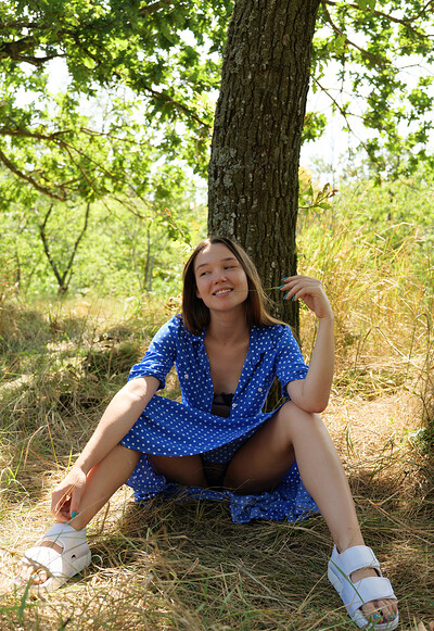 Sayah Heaney in Zishy set Earth Day 1