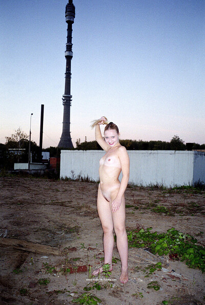 Elsa in Moscow TV Tower from Nude In Russia