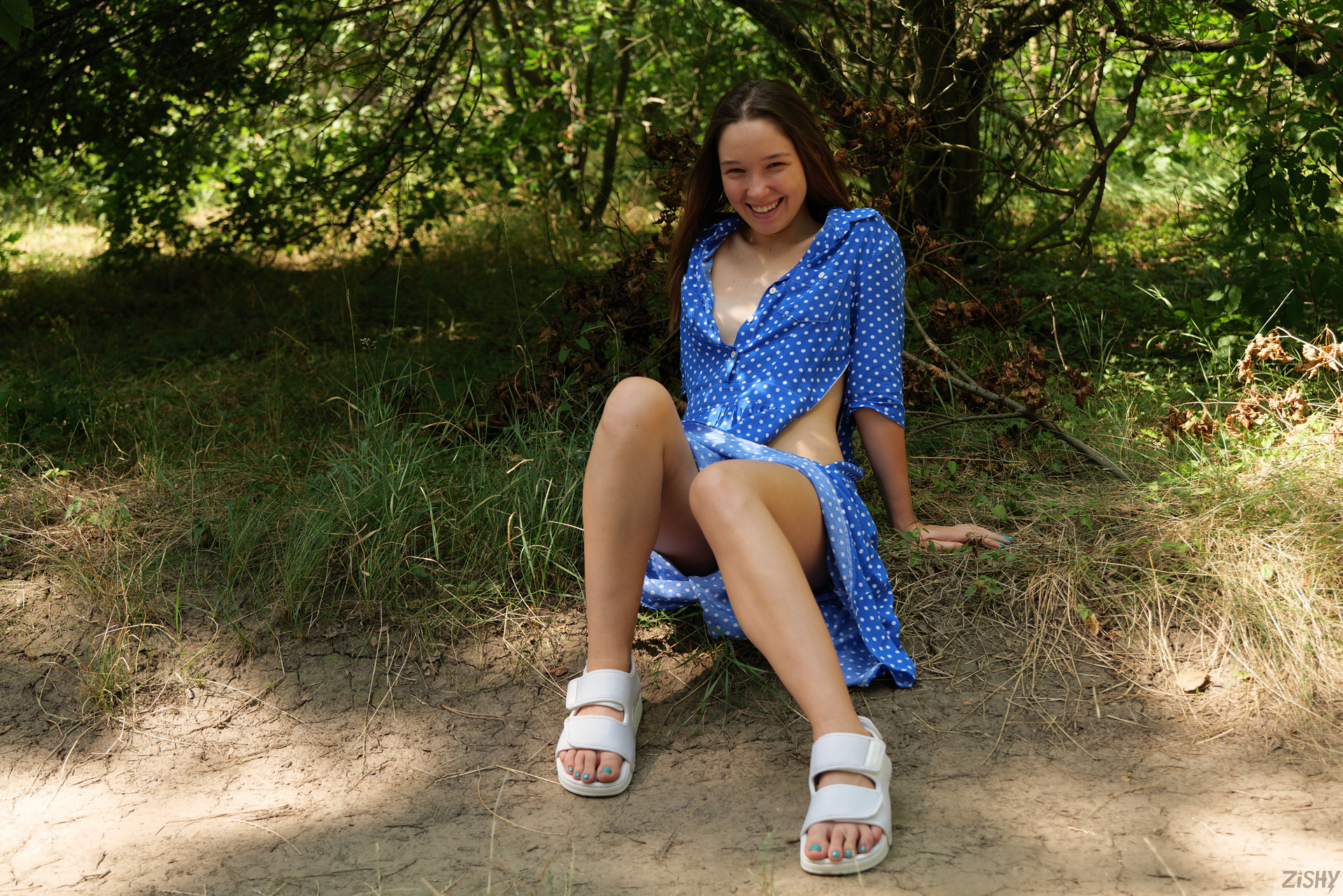 Sayah Heaney in Zishy set Earth Day 2