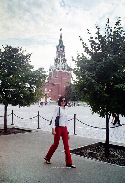 Natalia Z in Refined Moskva River Embankment from Nude In Russia