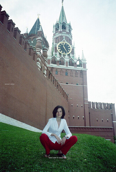 Natalia Z in Refined Moskva River Embankment from Nude In Russia
