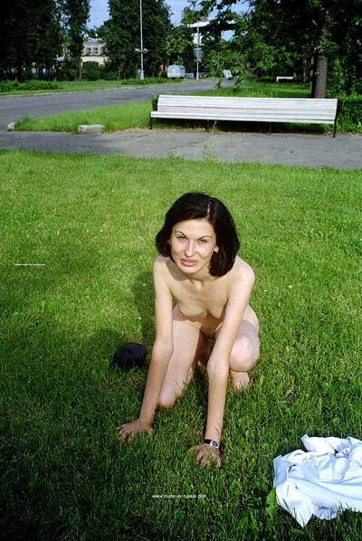 Natalia Z in Refined Moskva River Embankment from Nude In Russia
