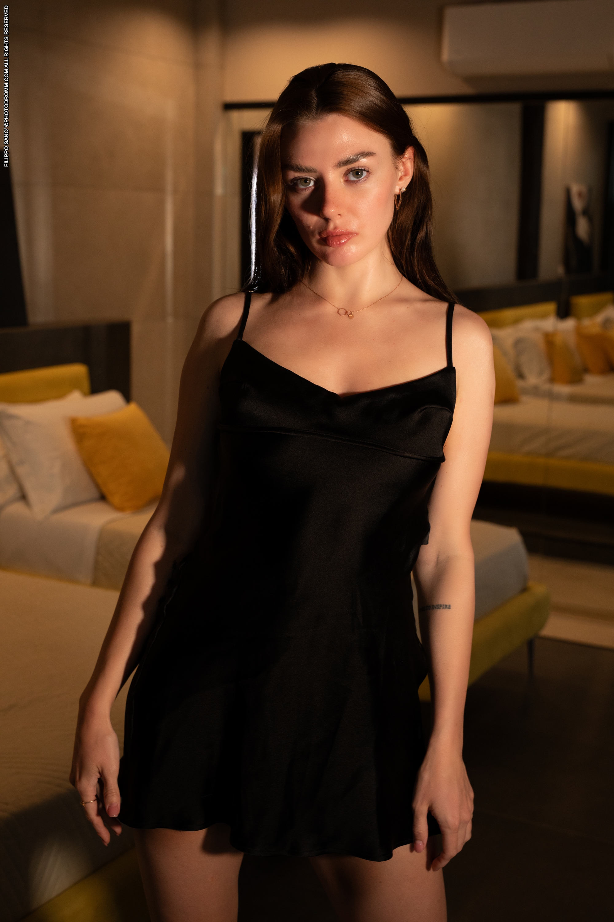Bella in Photodromm set Interior Reports