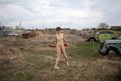 Atisha in Moskvich Cars from Nude In Russia