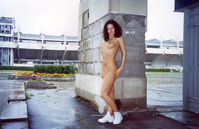 Bagira in Refined At The Bitsa Horse Race Track from Nude In Russia