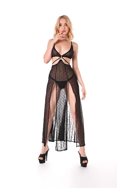 Polly Yangs in Istripper set Draped In Fantasy