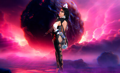 Ivy Ireland in Bayonetta 2 from VR Cosplay X