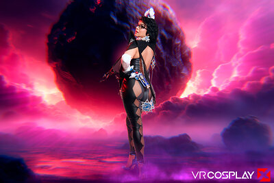 VR Cosplay X Ivy Ireland in Bayonetta 2