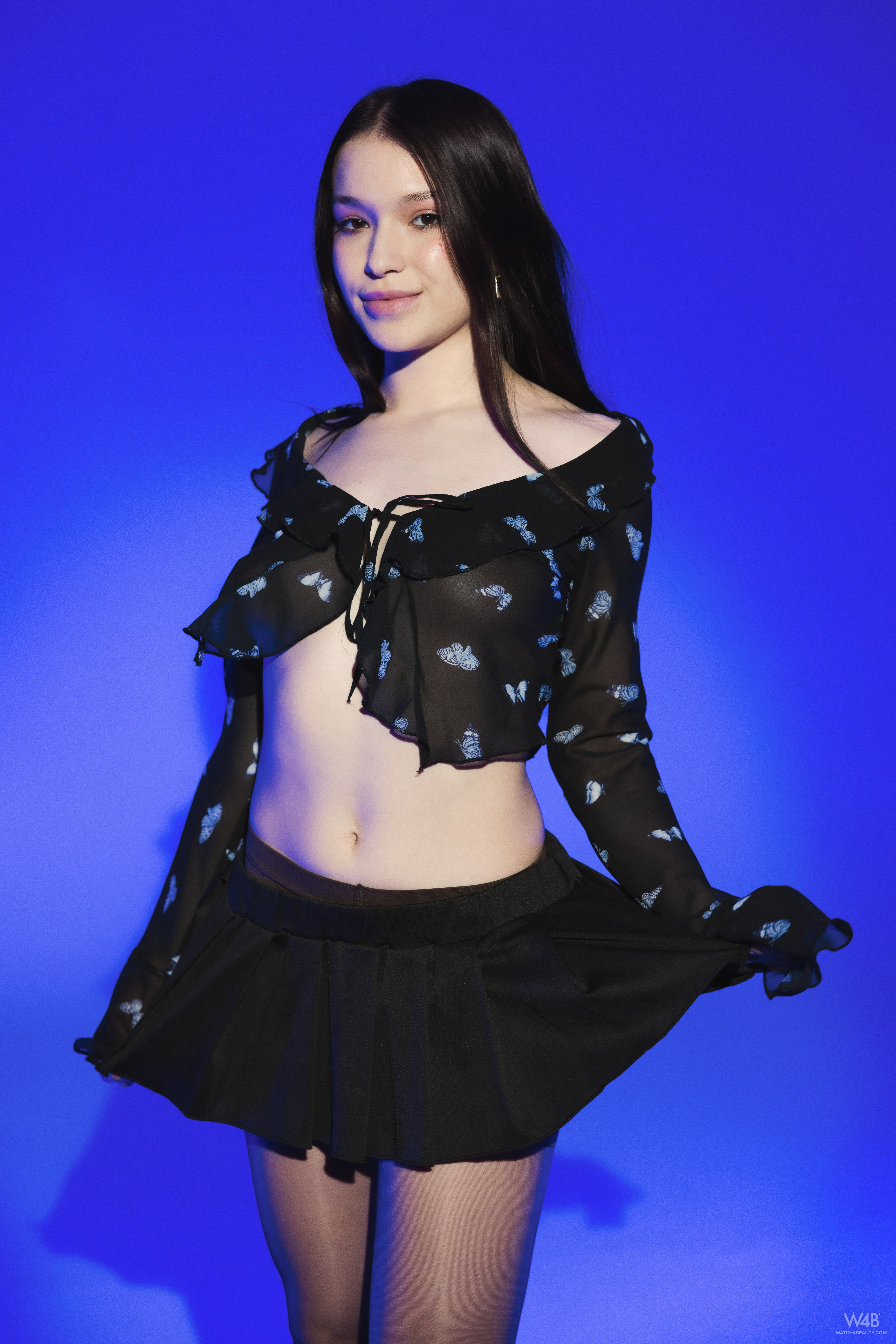 Wikki Kee in Watch 4 Beauty set Shooting In The Studio