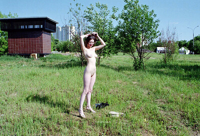 Shanna B in Refined In Public Park from Nude In Russia