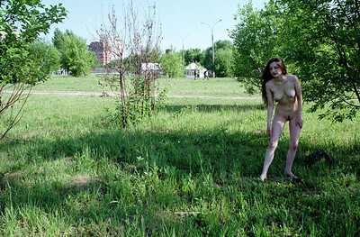 Shanna B in Refined In Public Park from Nude In Russia