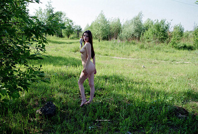Shanna B in Refined In Public Park from Nude In Russia