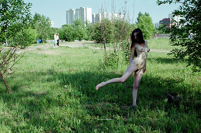 Shanna B in Refined In Public Park from Nude In Russia