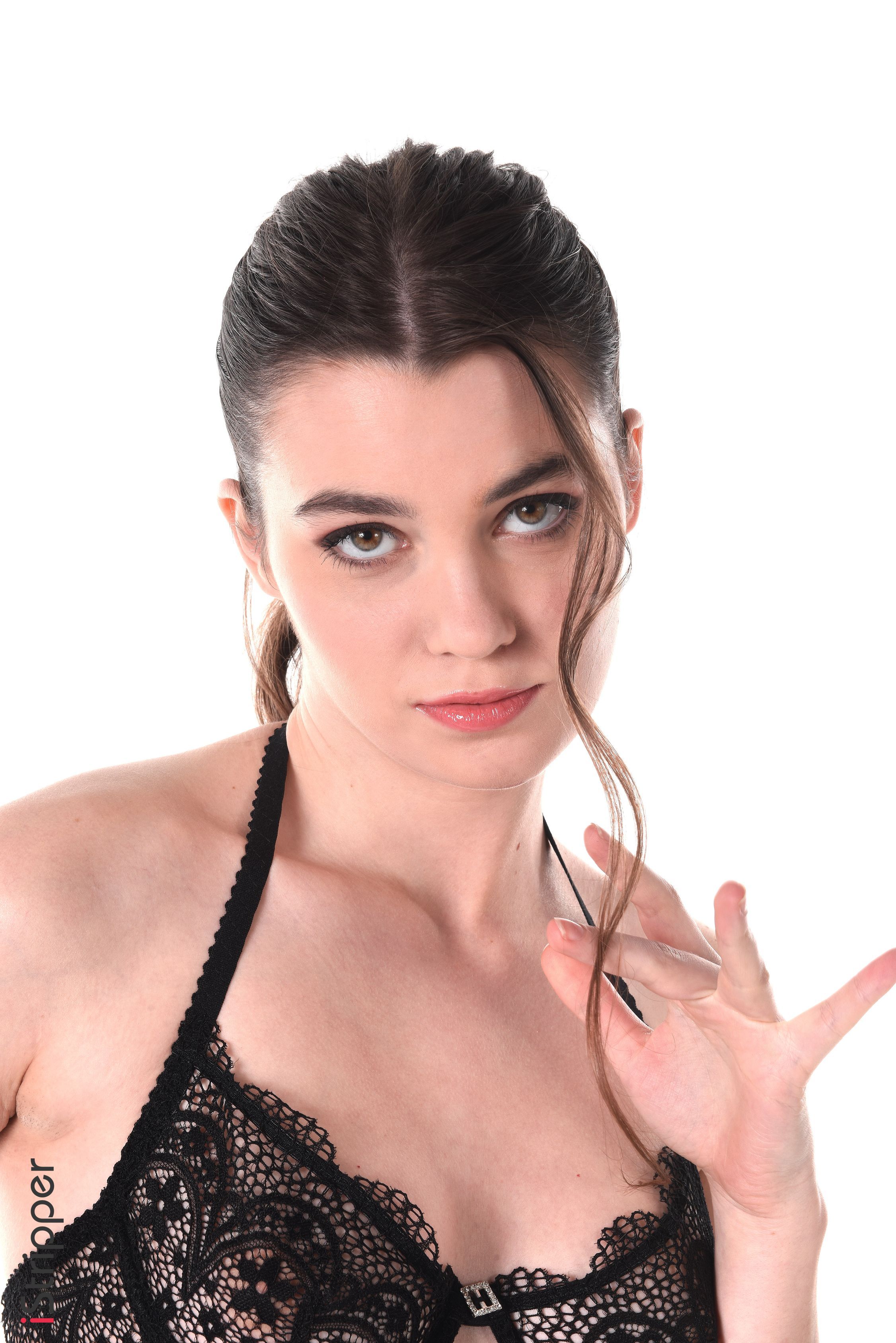 Danna in Istripper set Bedroom Playmate
