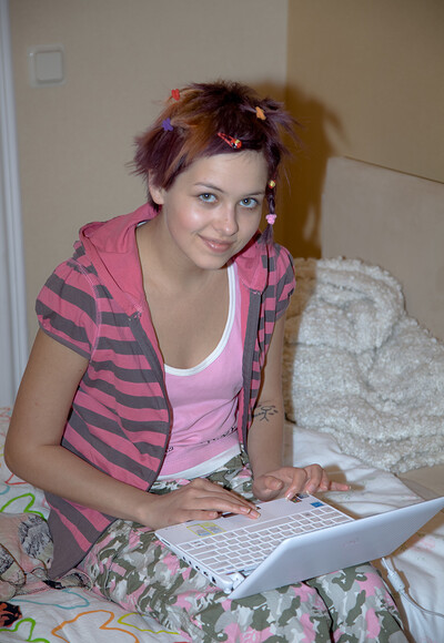 Livilla Y in Stunning 18 set Shy Young Lady