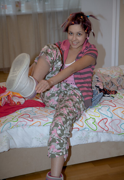 Livilla Y in Shy Young Lady from Stunning 18