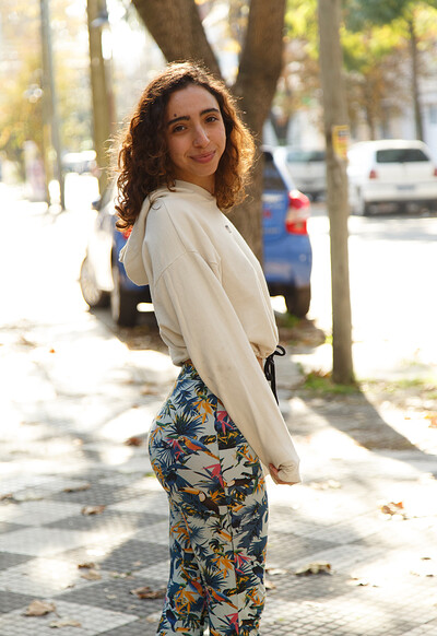 Emma Velazquez in Zishy set Gives Us Flowers