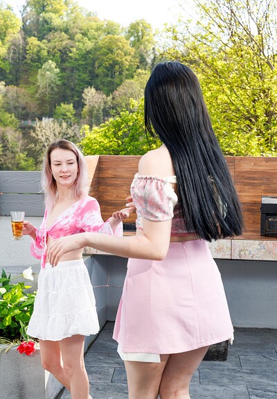 Alice Paradise and Virgin Butterfly in Pussy sweetness overload from Club Sweethearts