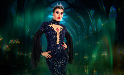 Gal Ritchie in Snow White And the Evil Queen from VR Cosplay X