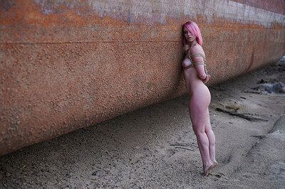 Alena G in Old Ships from Nude In Russia