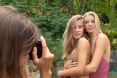 Kate Silver in Katya Clover set Three Goddesses