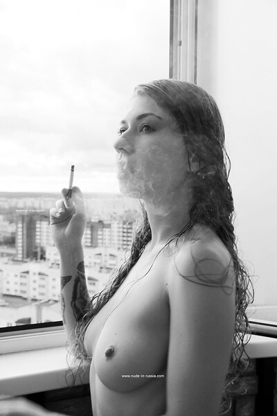 Eva in Soviet Collection TU 134 from Nude In Russia