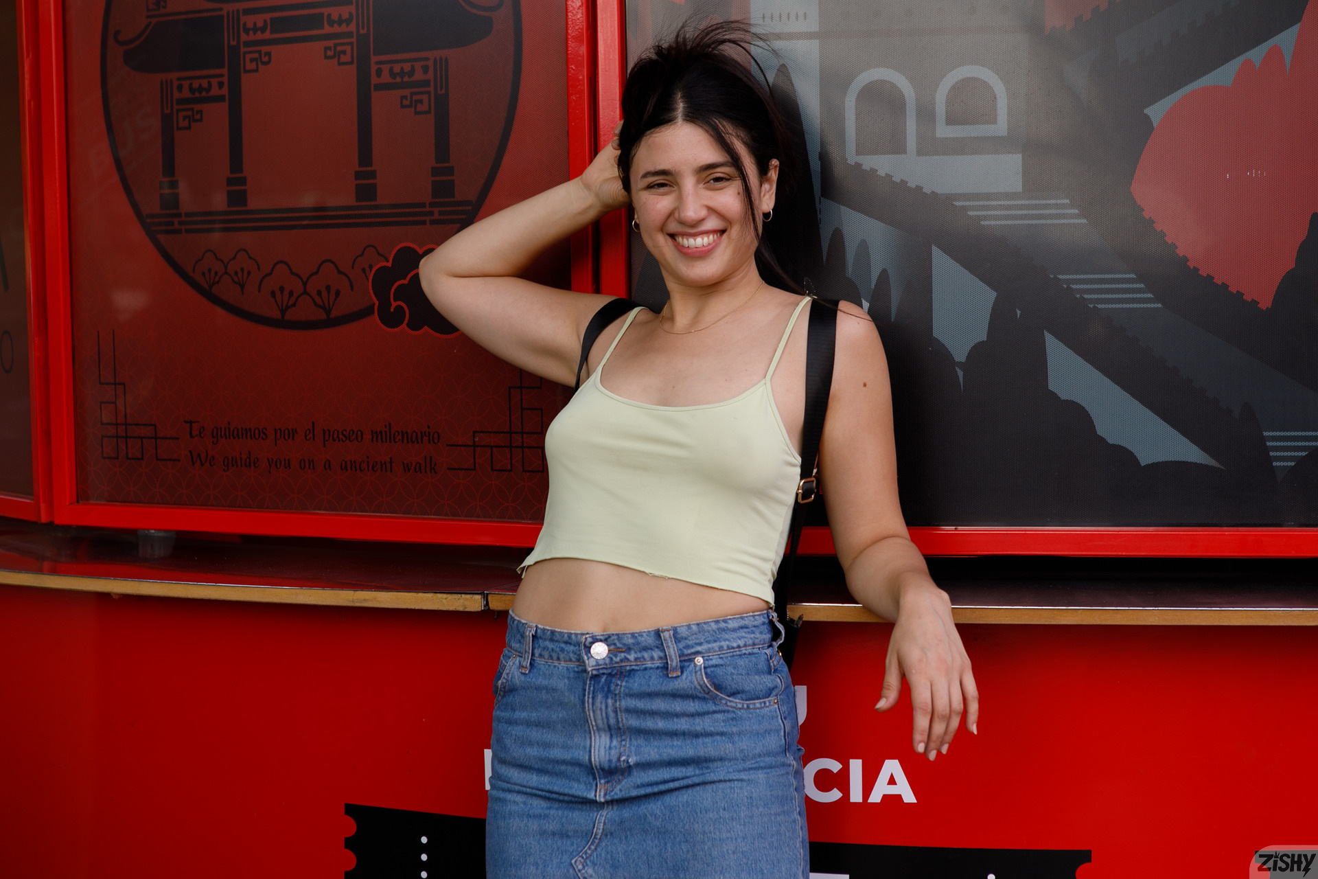 Franny Lagos in Zishy set Intro To Summer