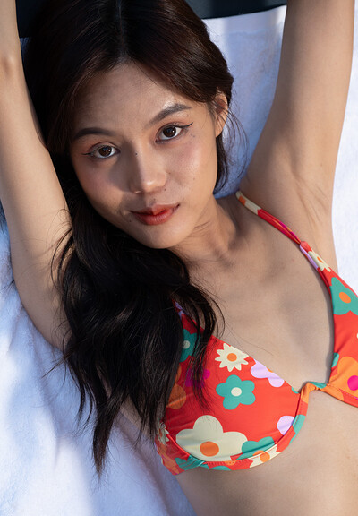 Rose Sarinz in Enjoying The Pool from Teen Dreams