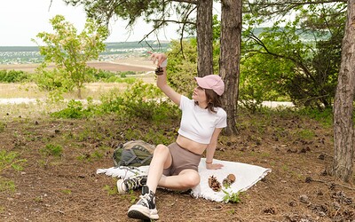 Milka Wey in Nature lover Milka Wey from Club Sweethearts