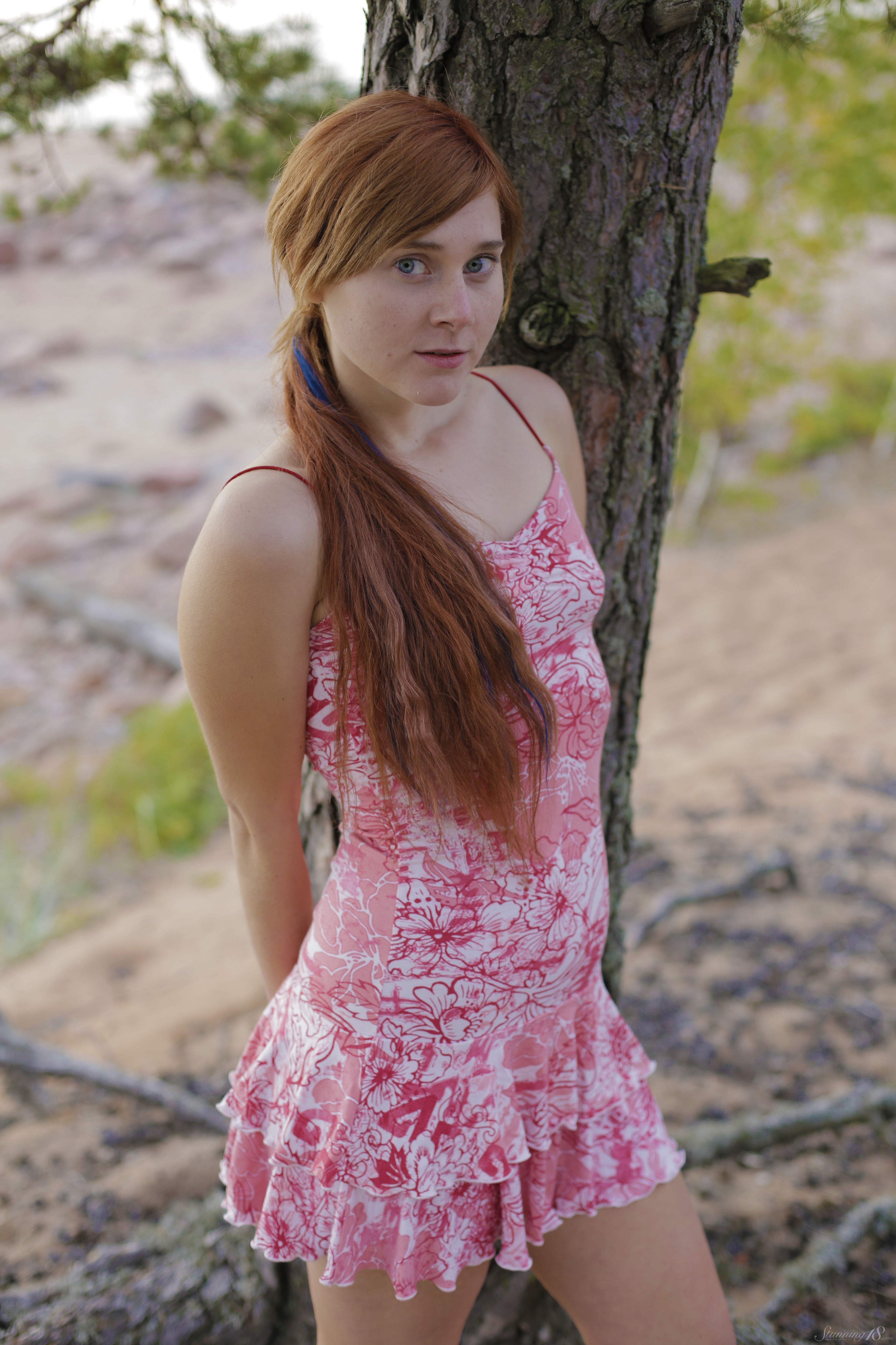 Sasha Green in Stunning 18 set On The Lake Shore