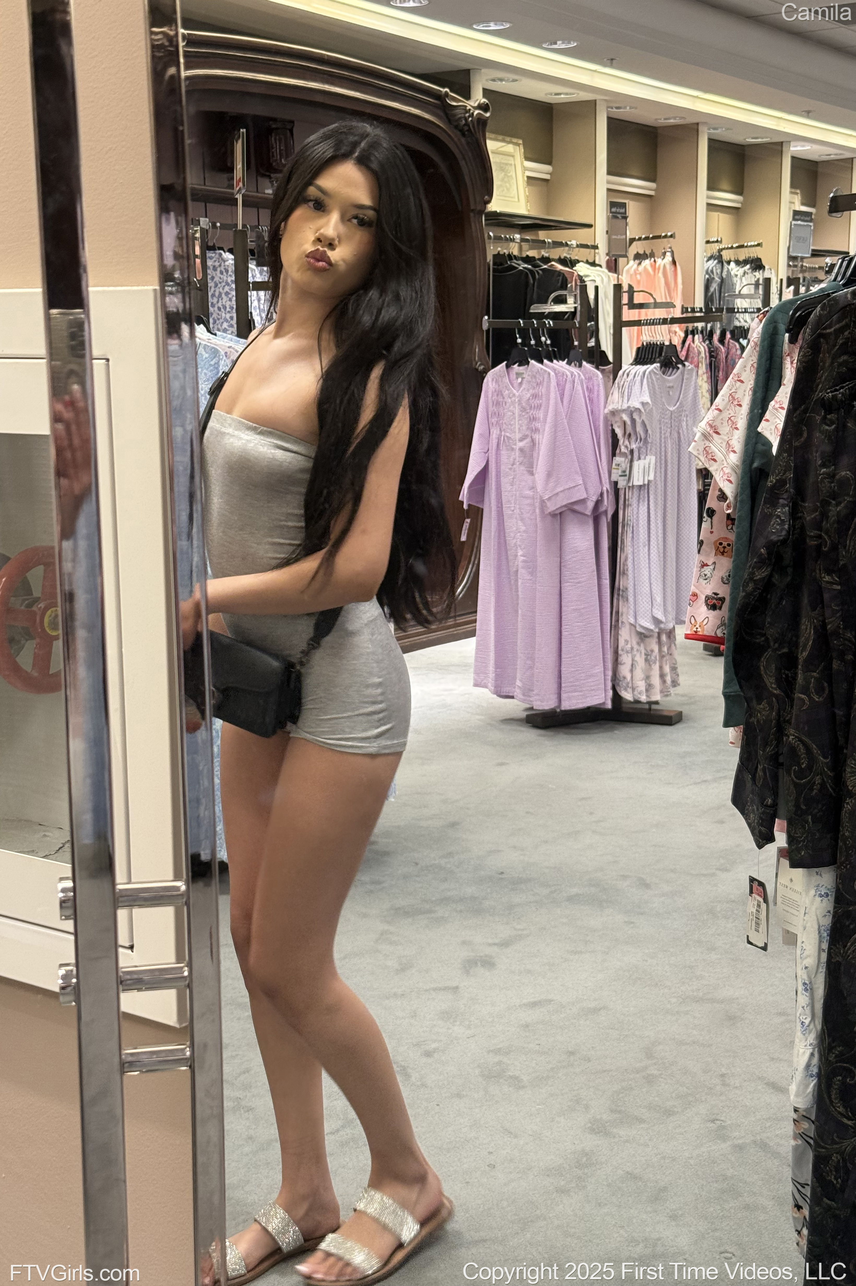 Camila in Ftv Girls set Skimpy In Public