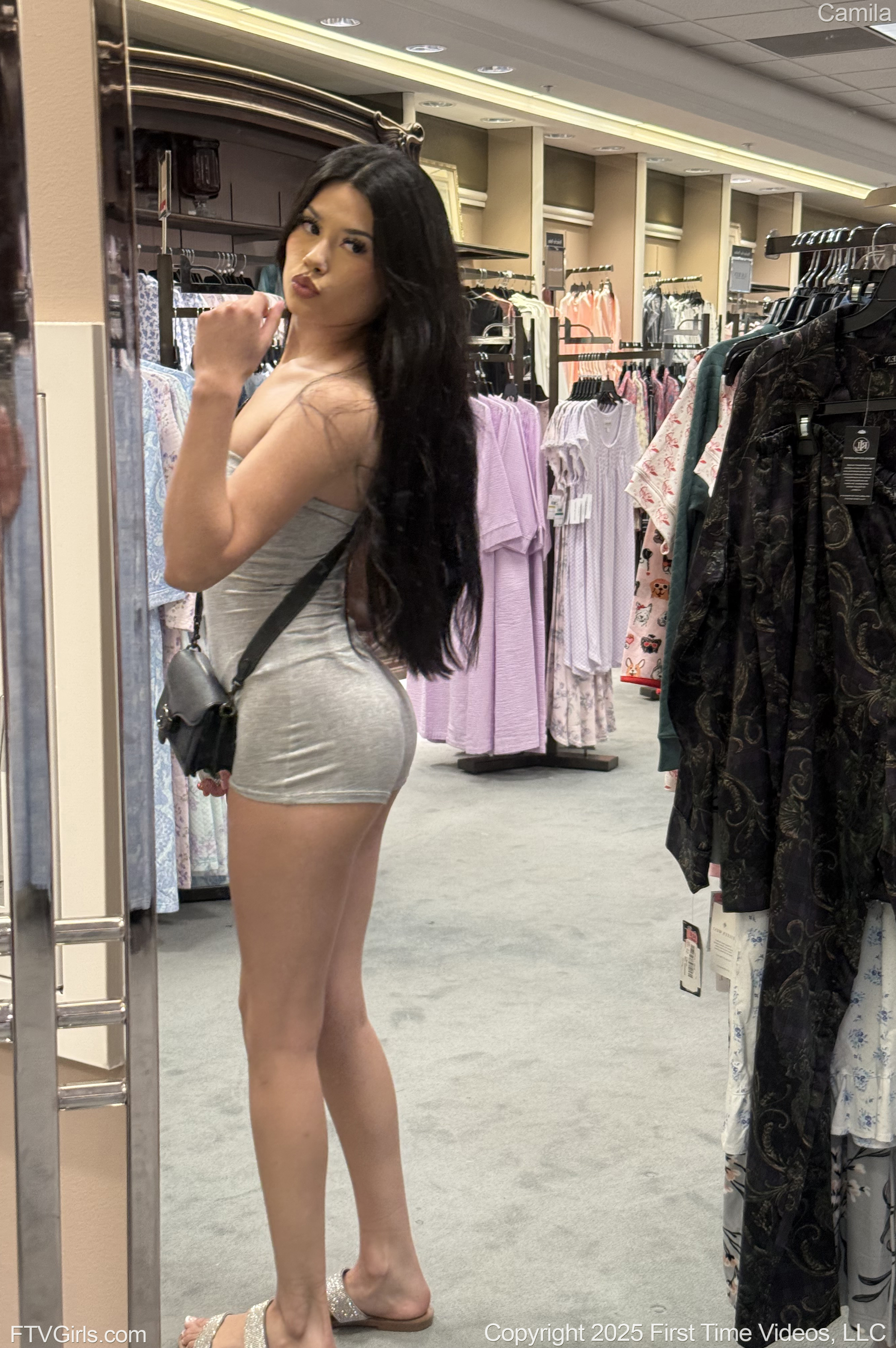Camila in Ftv Girls set Skimpy In Public