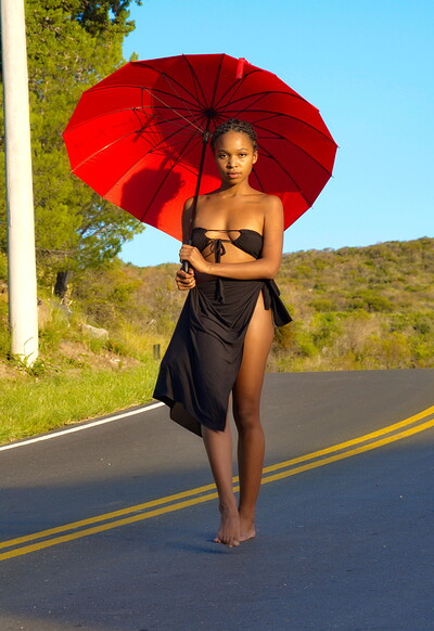 Oli H in Red Umbrella 1 from The Life Erotic