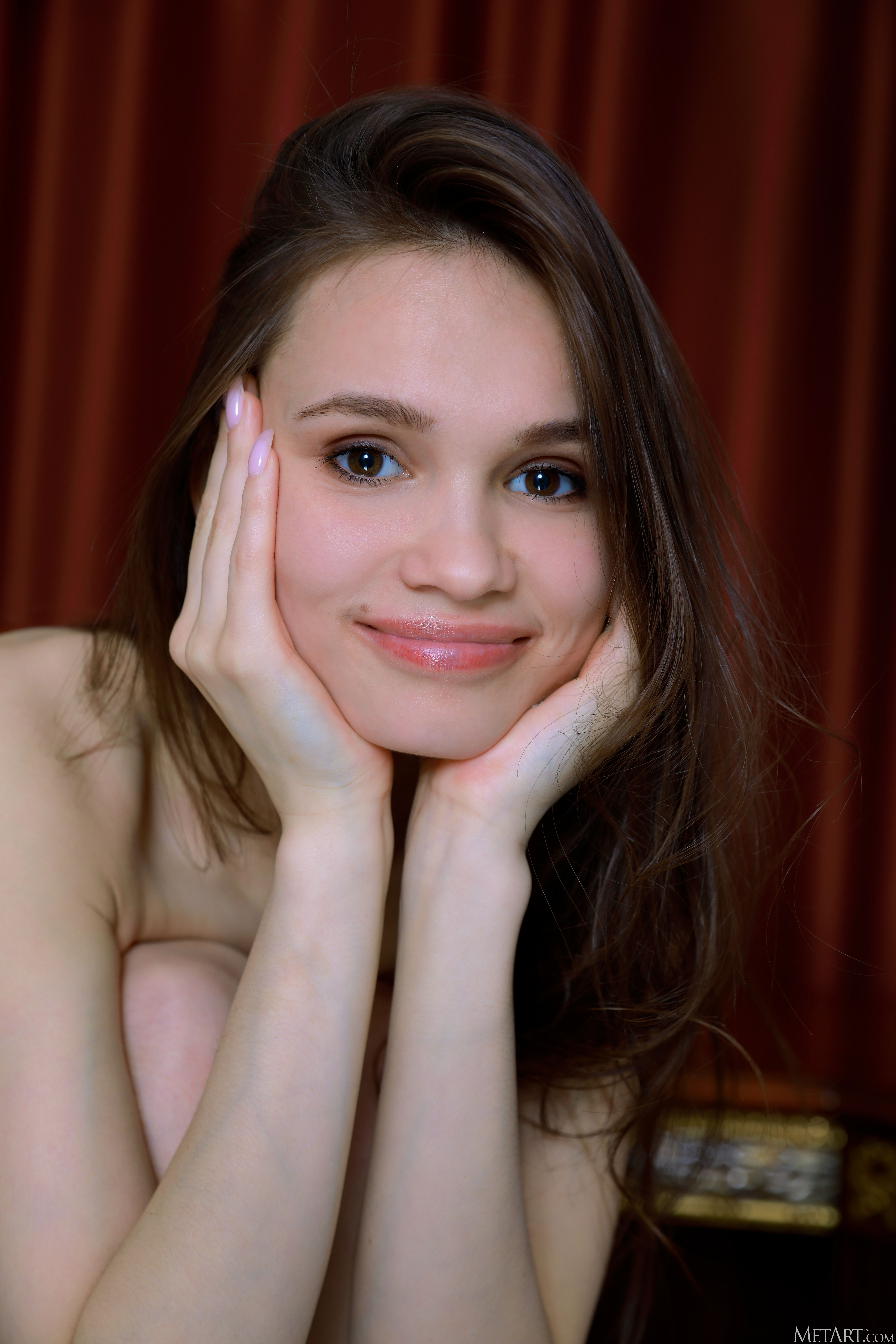 Anastasia Bella in Metart set Curtain Call