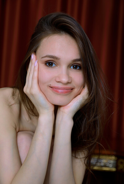 Anastasia Bella in Metart set Curtain Call