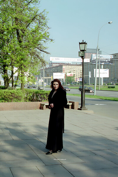 Nad in Refined Flashing In Moscow from Nude In Russia