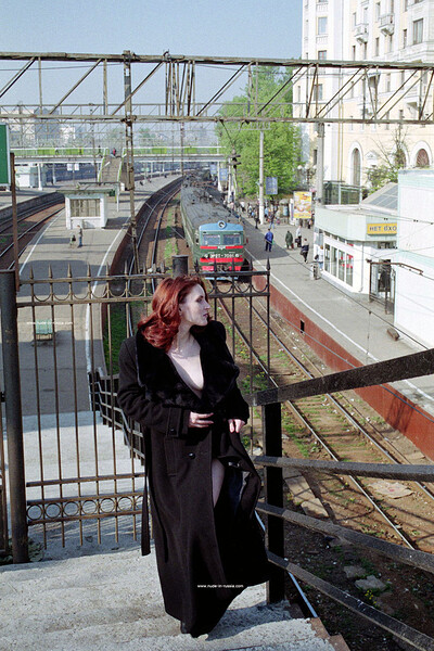 Nad in Refined Flashing In Moscow from Nude In Russia