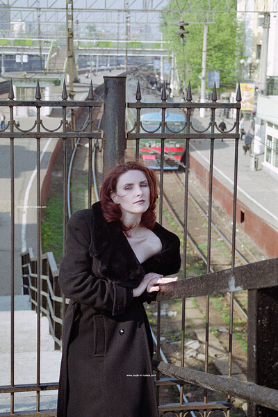 Nad in Refined Flashing In Moscow from Nude In Russia