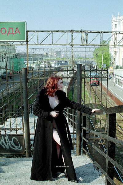 Nad in Refined Flashing In Moscow from Nude In Russia