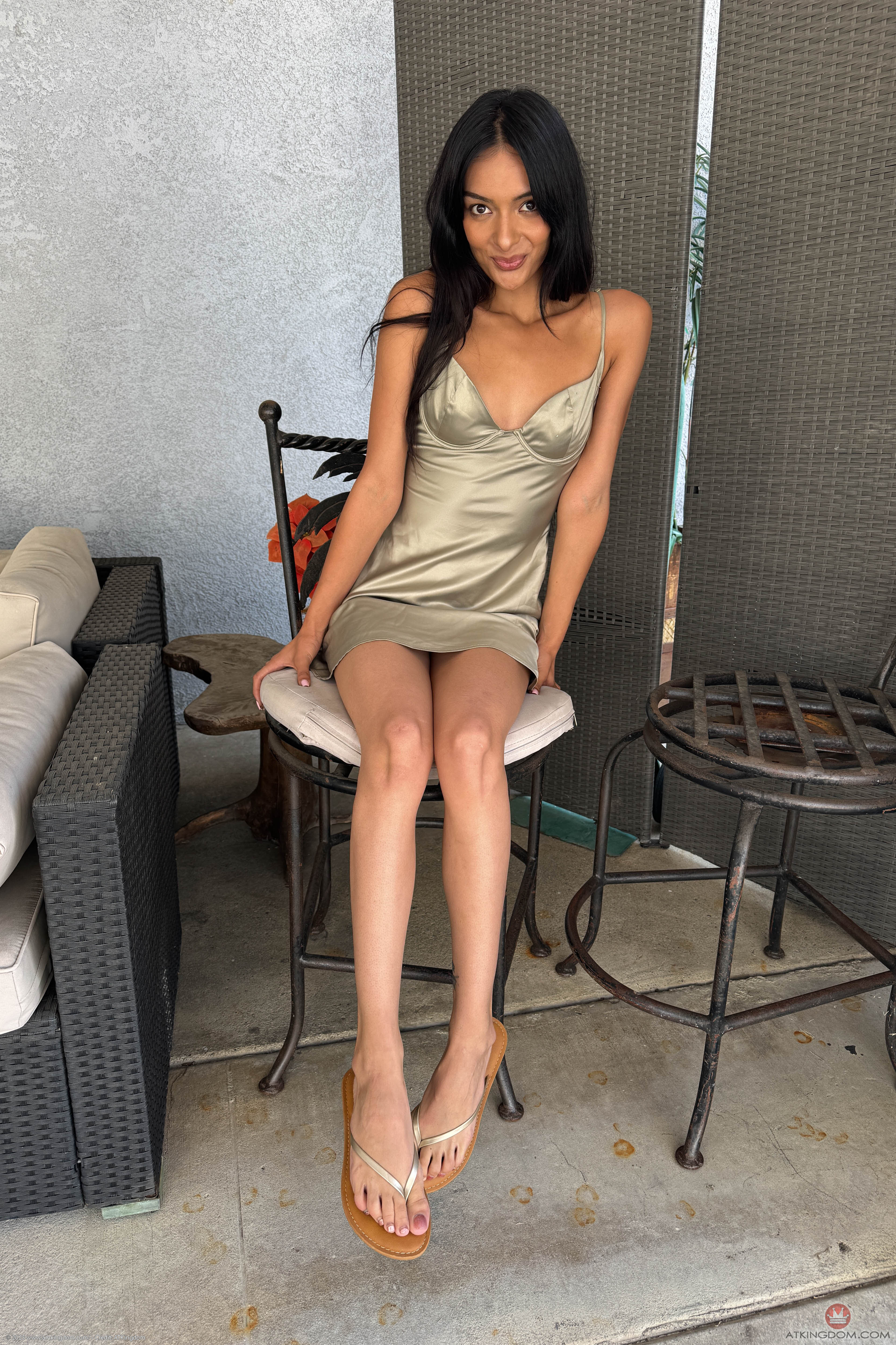 Laynee James in ATK Petites set Behind the Scenes