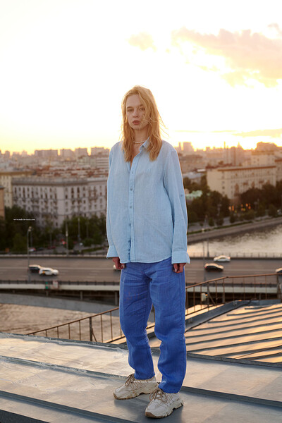 Lizzy in Sunset In Moscow from Nude In Russia