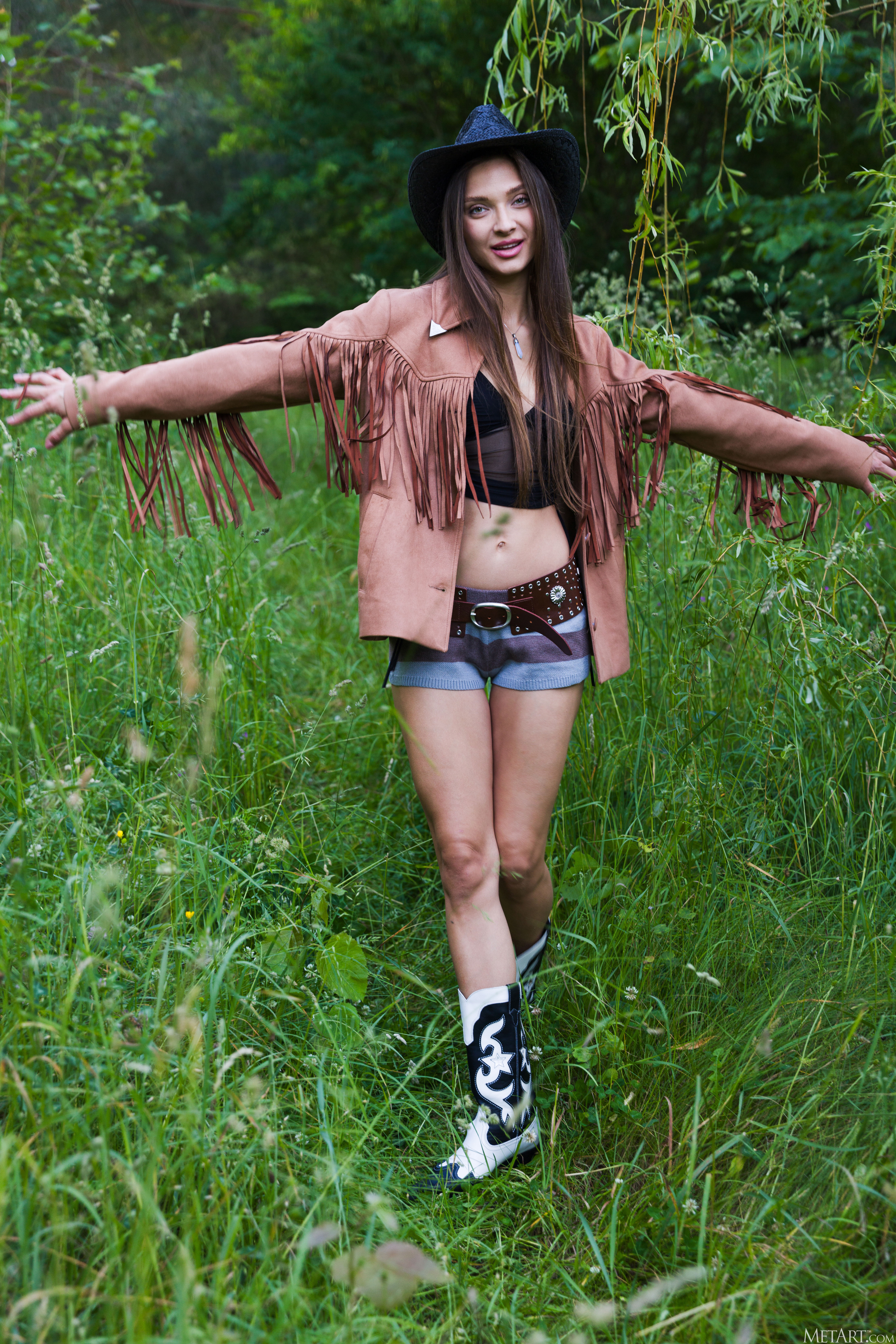 Santa in Metart set Wild Country 1