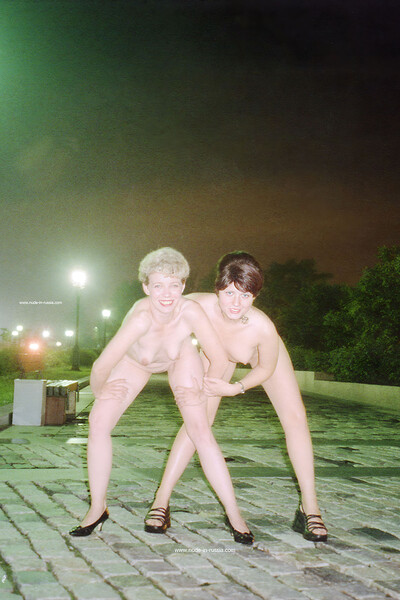Gella and Ira in Moscow Girls from Nude In Russia