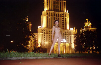 Gella and Ira in Moscow Girls from Nude In Russia