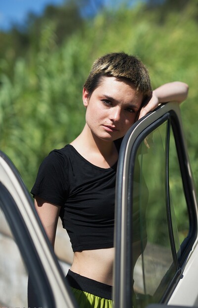 Caterina Correia in Hot Motor from Girlfolio