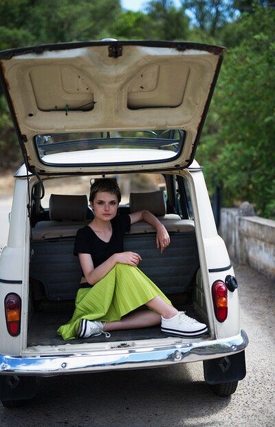 Caterina Correia in Hot Motor from Girlfolio