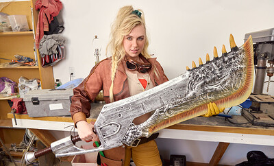 Maisey Monroe in Monster Hunter Wilds from VR Cosplay X
