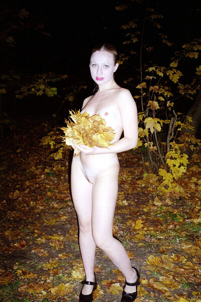 Elsa in Autumn from Nude In Russia