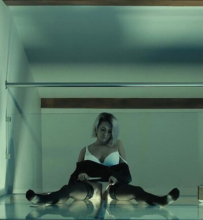 Adelyn's platinum-blonde hair whipped around her as she was taken with a violent, primal force.