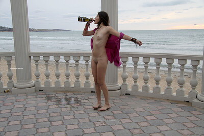Katja P in Mysovaya Bay from Nude In Russia